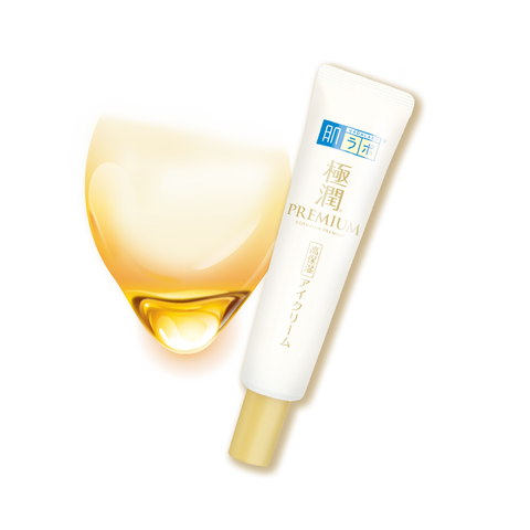 ROHTO Hada Labo Gokujyun Premium Eye Cream with Hyaluronic Acid