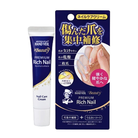 乐敦曼秀雷敦 Hand Veil Premium Rich Nail Cream 用于强化指甲，12 克