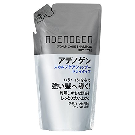 Shiseido Adenogen scalp care shampoo dry type shampoo for dry scalp