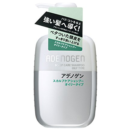 Shiseido Adenogen scalp care shampoo oily type shampoo for oily scalp