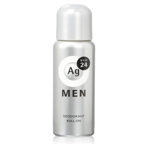 Shiseido Ag Deo 24 MEN Deodorant Rolll On Male Roller Deodorant with Silver Ions, 60ml