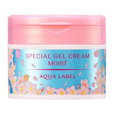 Shiseido Aqua Label Special Gel Cream A (Moist) Moisturizing gel-cream for face with sakura scent, 90g