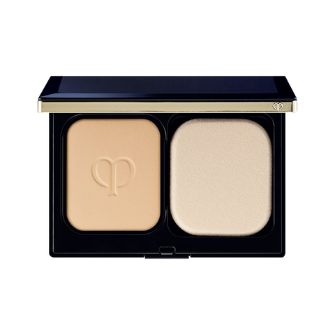 Shiseido Cle de Peau Beaute Teint Poudre Éclat Powder foundation with sponge