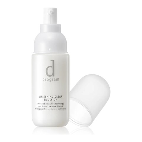 SHISEIDO d Program Whitening clear Brightening emulsion for perfect skin tone, 100 ml