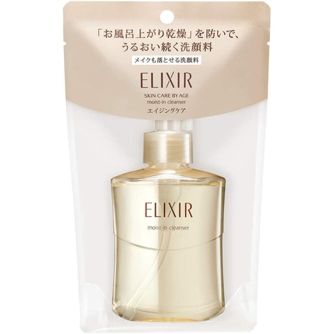 SHISEIDO Elixir Moist-in Cleanser, 140 ml