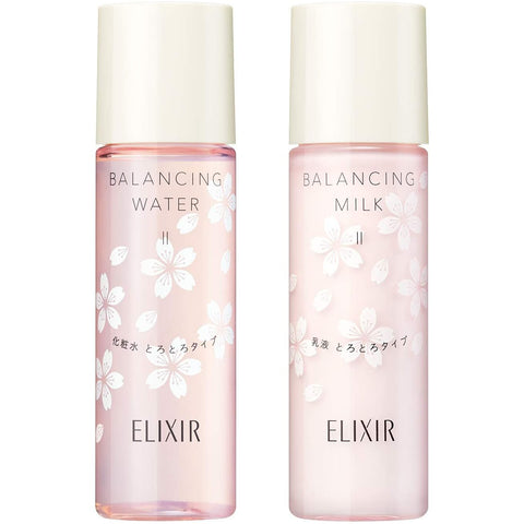 SHISEIDO Elixir Reflet Balancing Milk and Water, travel set