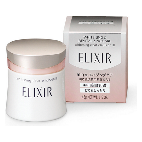 SHISEIDO Elixir White Whitening Clear Emulsion Moisturizing whitening emulsion