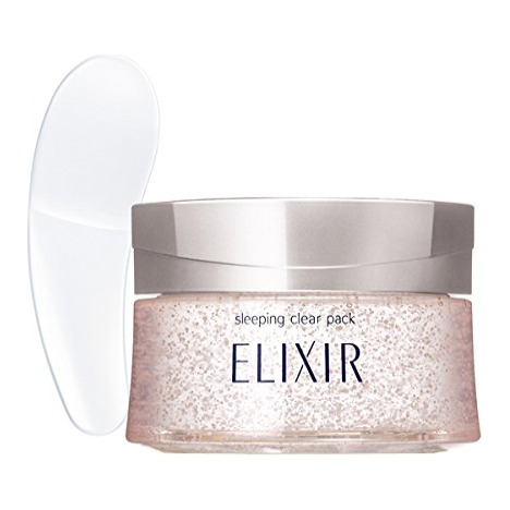 SHISEIDO Elixir Whitening and Revitalizing Care Sleeping pack night clear Whitening gel facial mask 105g