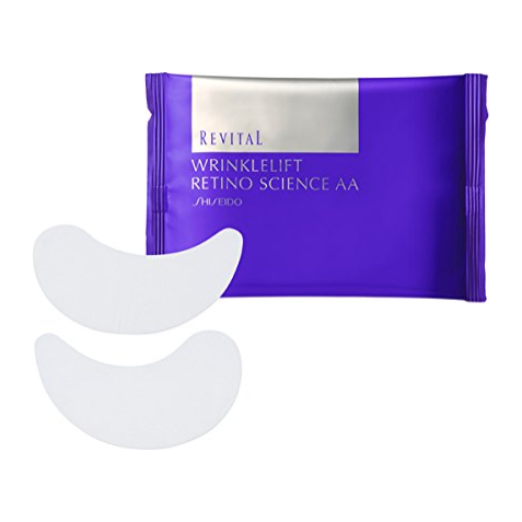 Shiseido REVITAL Wrinkle Lift Retino Science AA Wrinkle eye patches, 12 pairs