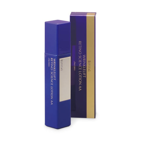 Shiseido REVITAL WrinkleLift Retino Science Lotion AA with encapsulated retinol for youthful skin, 125 ml